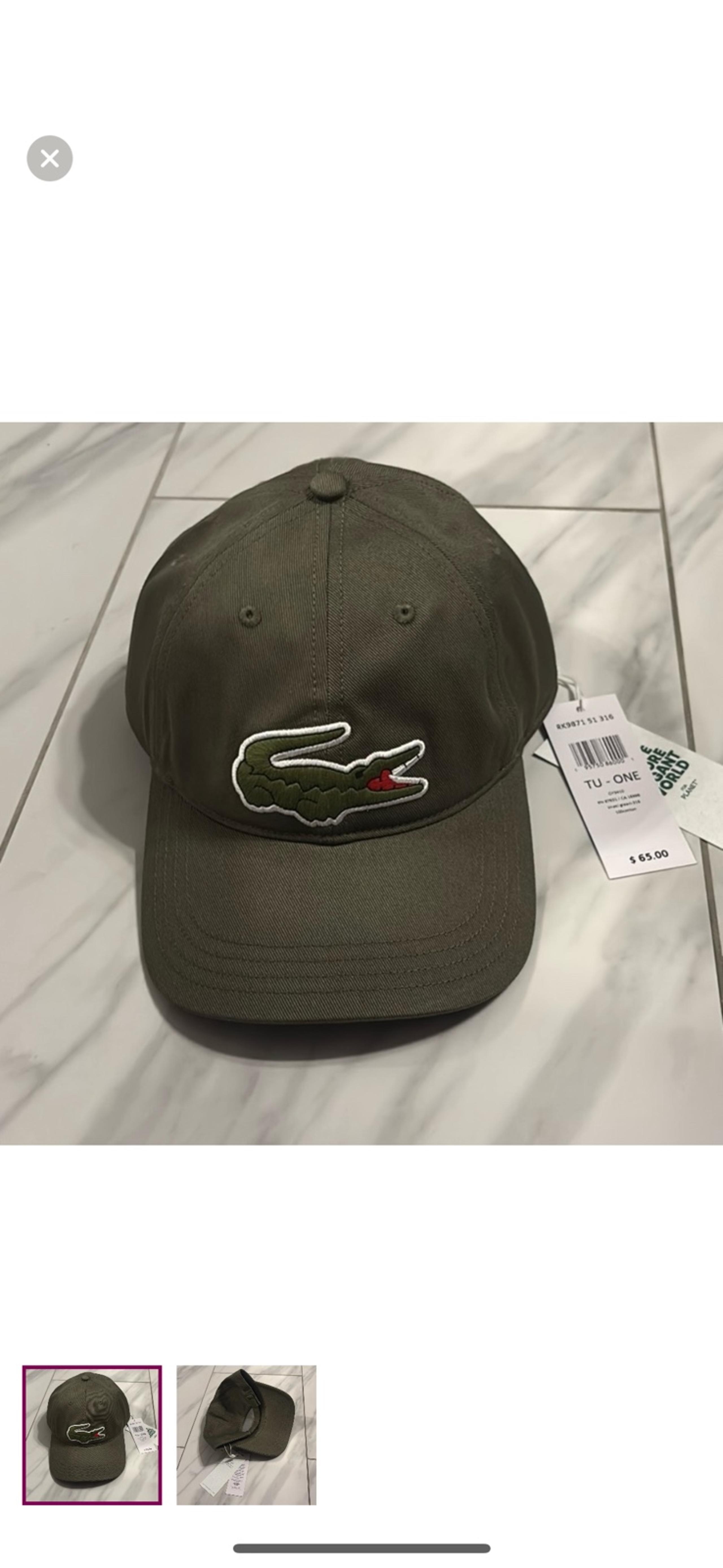 Men’s Big Croc Adjustable Hat - Lacoste