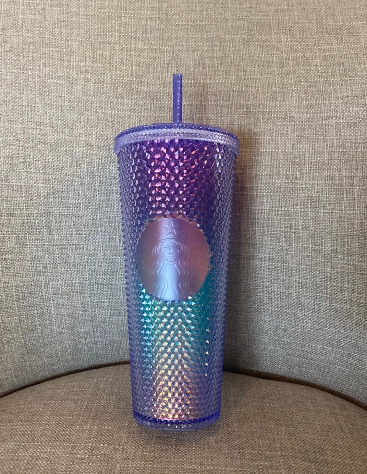 Starbucks 24oz mermaid studded tumbler