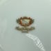 Set of 2 Royal Sealy Japan China Teacup Scalloped Edge Iridescent Lusterware