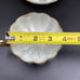 Set of 2 Royal Sealy Japan China Teacup Scalloped Edge Iridescent Lusterware