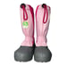 Columbia Girl's Winter Snow Boots Big Kid Size 4 Grey And Pink. Cute Boots