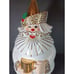Dept 56 Christmas Cider Server Santa 16'' Centerpiece Beverage Drink Dispenser
