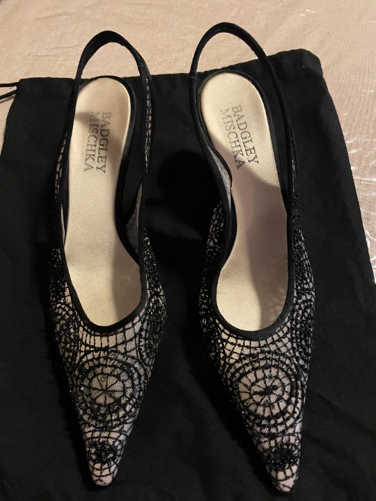 badgley mischka slingback shoes
