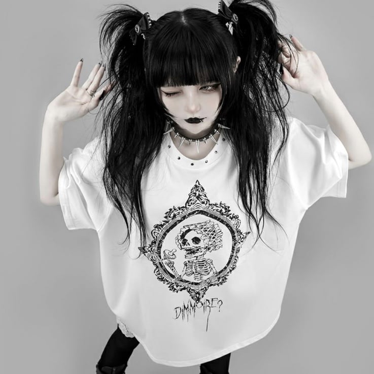 DimMoire Baby Skull Big Tshirt