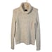 Theory Roree Mosso Sweater Women's S Cream Alpaca Wool Blend Quiet Luxury