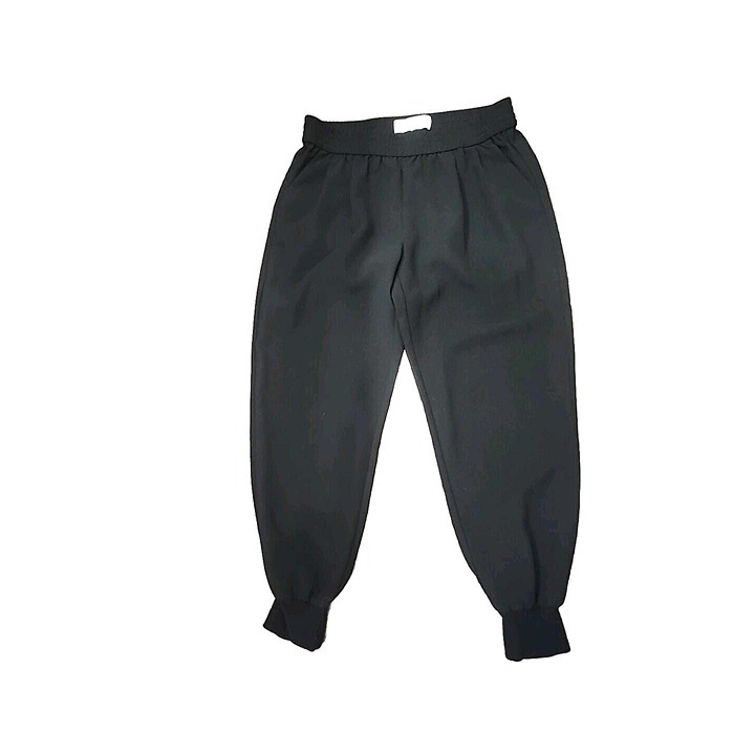 JOIE Black Womens Pull On Elastic Waist Ribbed Hem Jogger Soft Pant Small