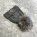 New Moncler beanie with fur