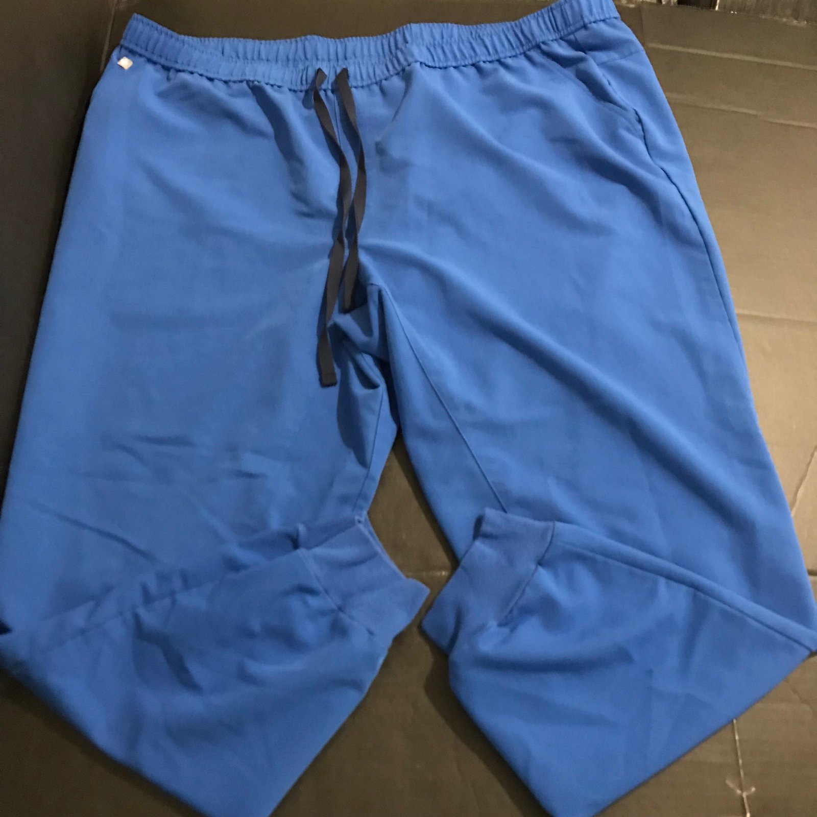 Men’s FIGS Tansen Jogger Scrub Pants Royal Blue Size 4XLT