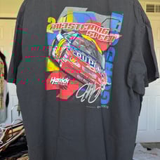 Vintage 90’s Chase nascar Jeff Gordon bringing the heat racing black XL shirt