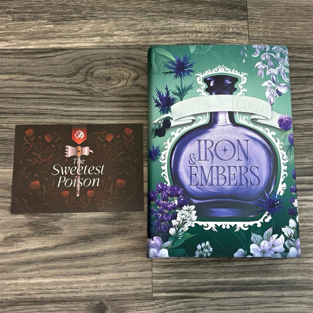 Fairyloot special edition Iron & Embers book