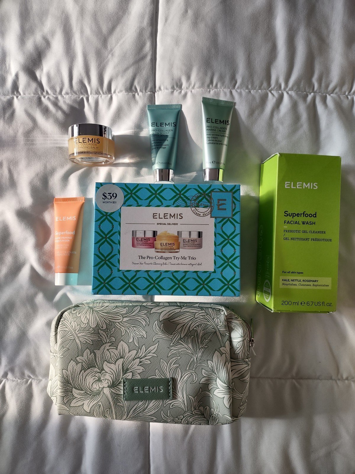 ELEMIS 9pc Skincare Bundle NEW