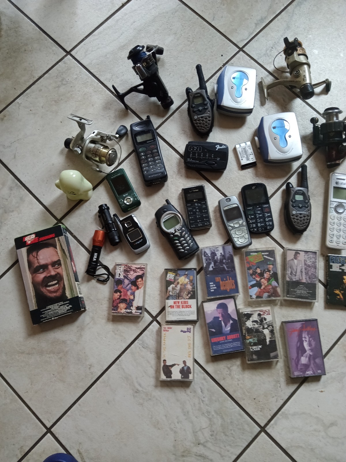 Vintage electronics lot tape lot