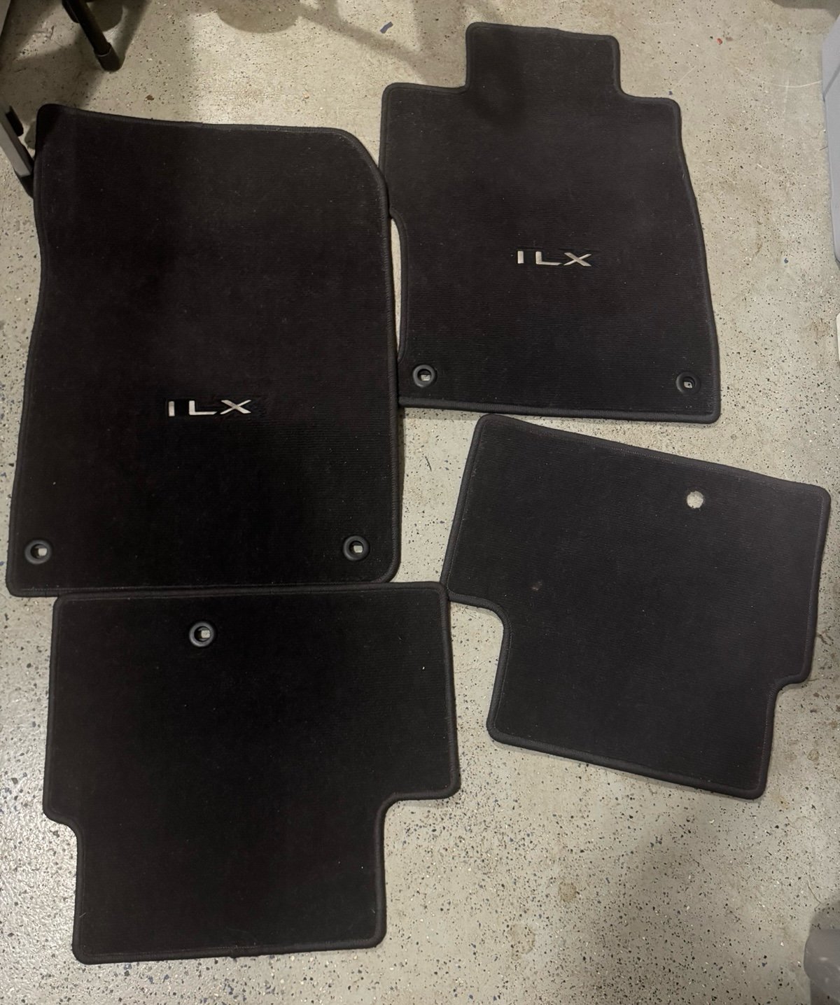 Acura ILX set of Black floor mats