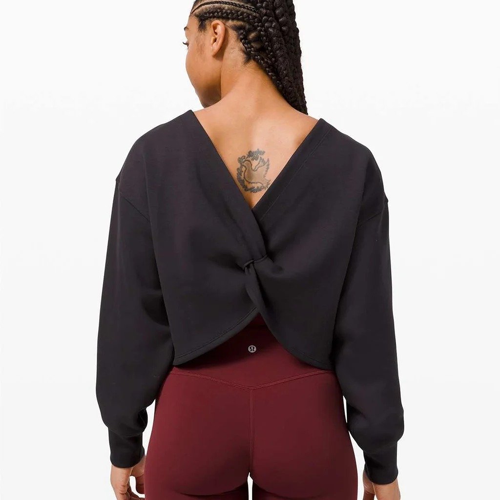 Twist-Back French Terry Pullover | lululemon SG