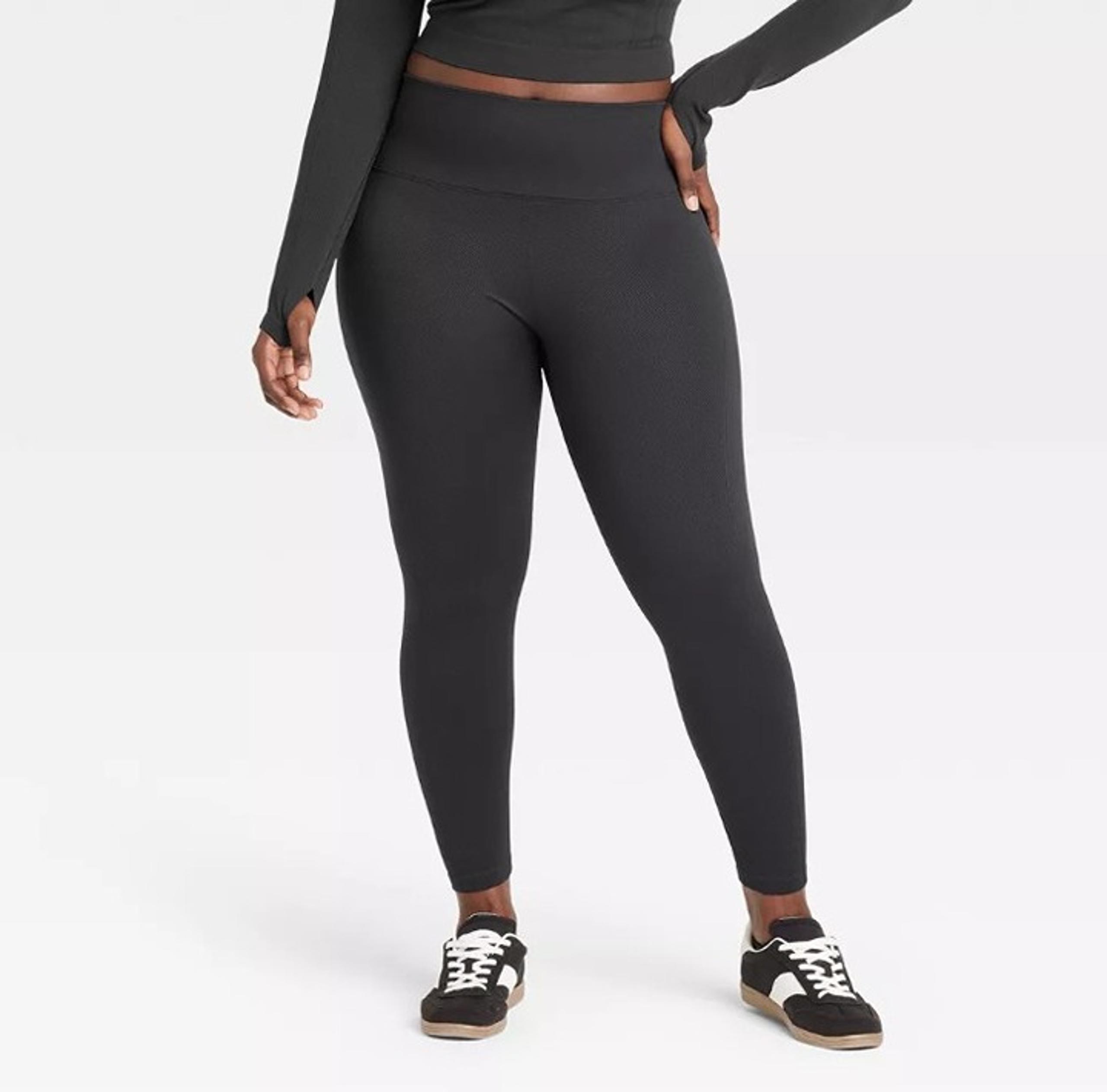 All In Motion Women's 2XL High-Rise 7/8 Seamless Leggings $30 Inseam 23"