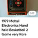 VRARE Baseball handheld Video Games Original box Working Entex Mattel READ