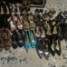 17 pair womens high heels size 7, 7 1/2