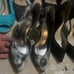 17 pair womens high heels size 7, 7 1/2