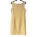 St. John tan knit sleeveless dress 6