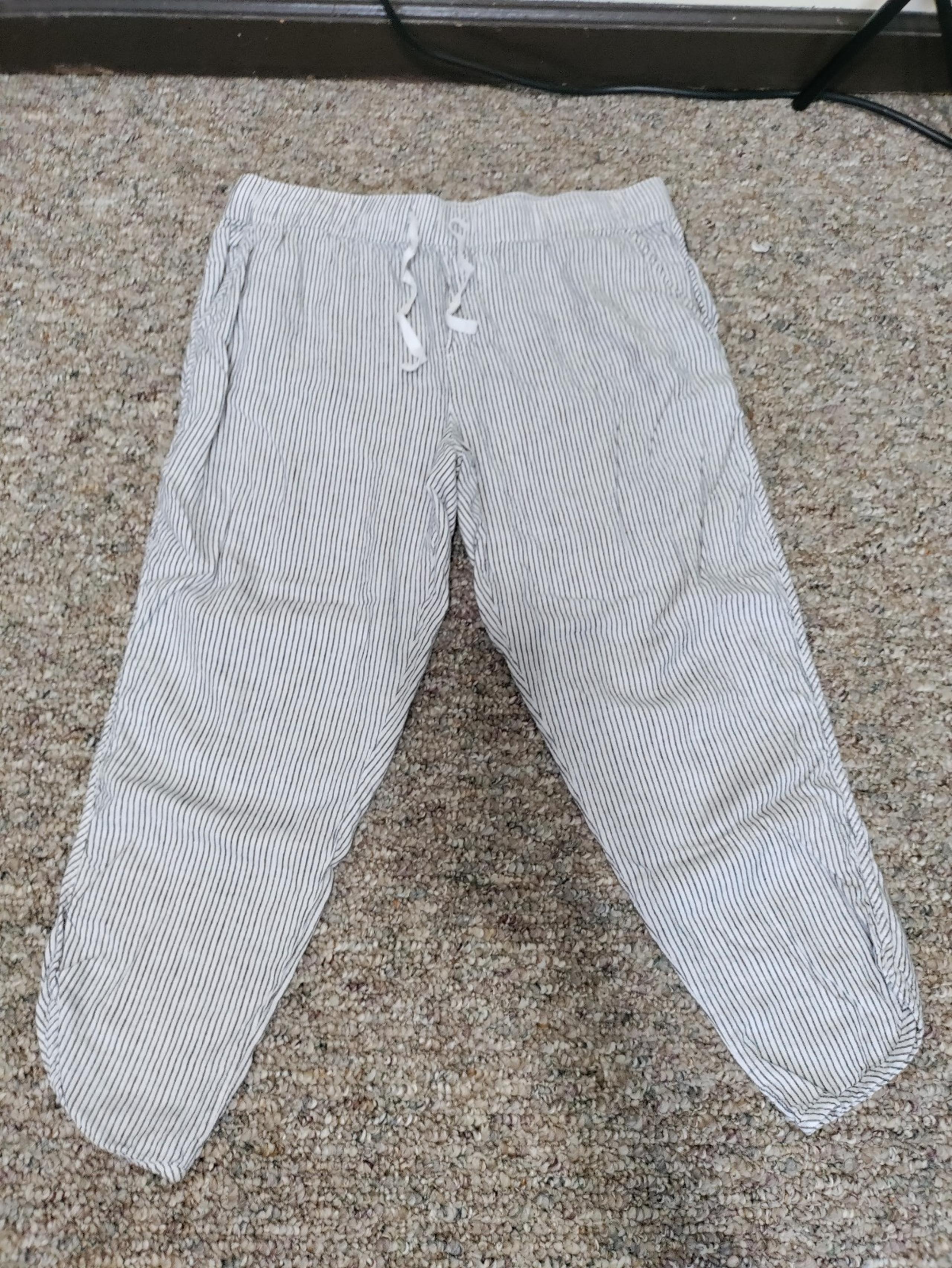 Eddie Bauer linen pants