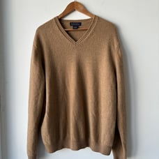 Brooks Brothers Men’s Fine Italian Lambswool Pullover Sweater Long Sleeve XXL