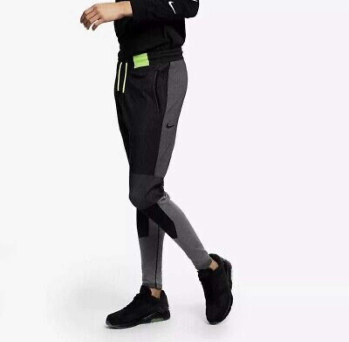 Nike Men’s Sportswear Tech Pack Knit Jogger Pant | Size XL | Color Black/Grey
