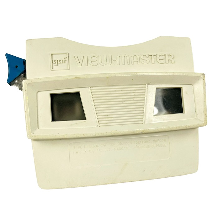 GAF View-Master Vintage Retro Bicentennial Original Circa 1970s Red White Blue