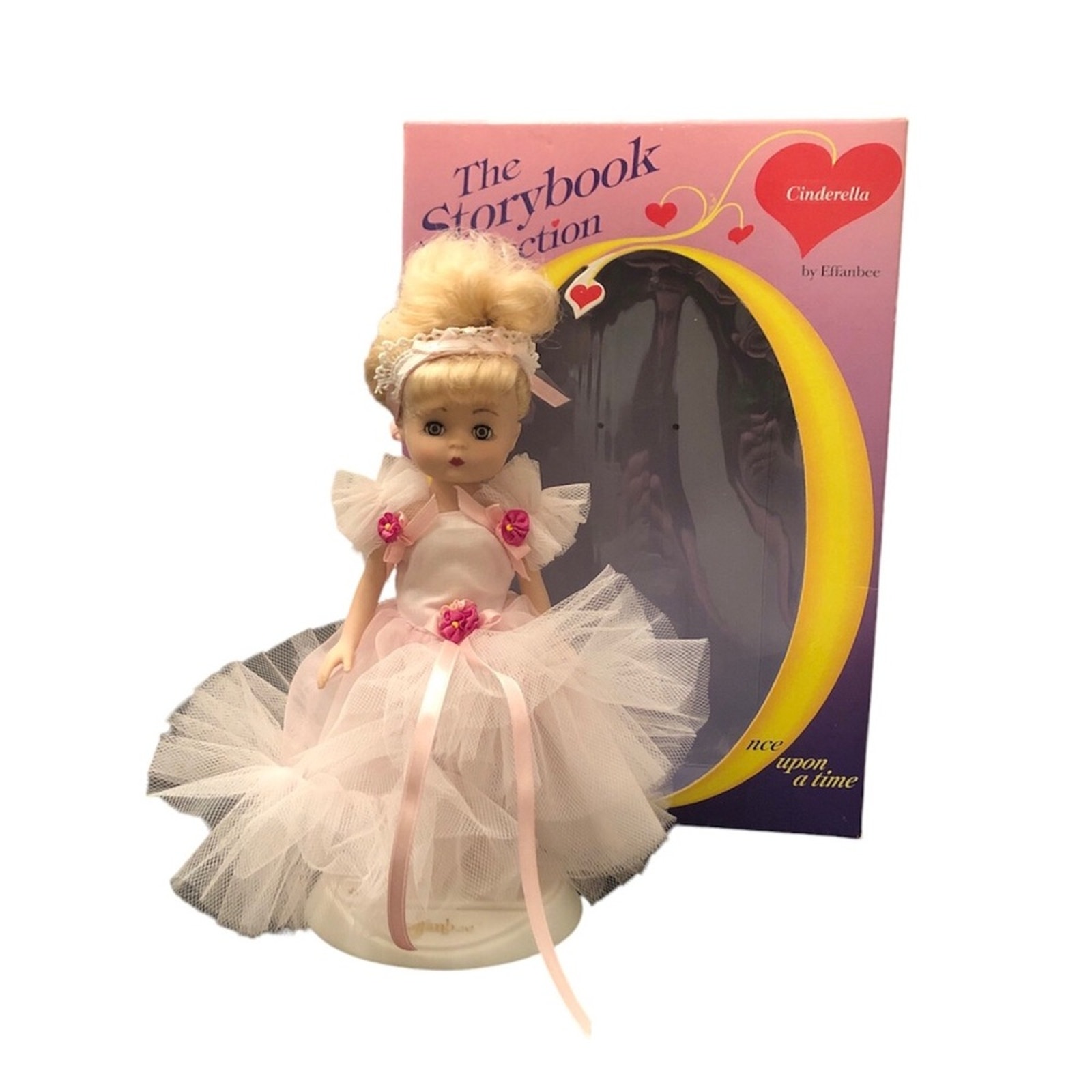 The Storybook Collection by Effanbee Cinderella Porcelain Collectible Doll Box