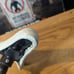 Retro Haro BMX Seat Integrated Post Cut White Nice Condition Slim Line 9x5 2000s