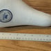 Retro Haro BMX Seat Integrated Post Cut White Nice Condition Slim Line 9x5 2000s