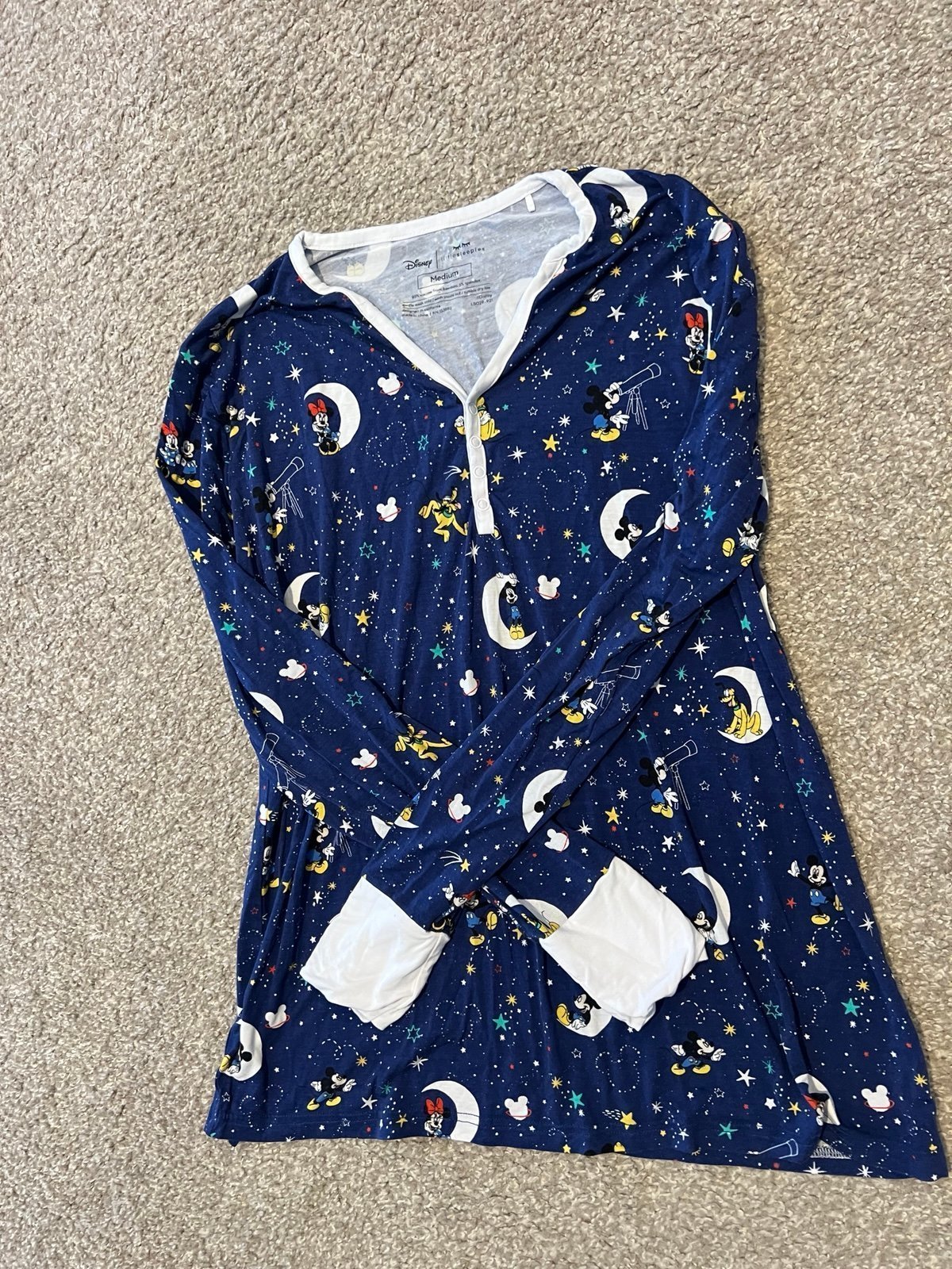 EUC Little Sleepies Mickey & Friends Women’s Top (M)