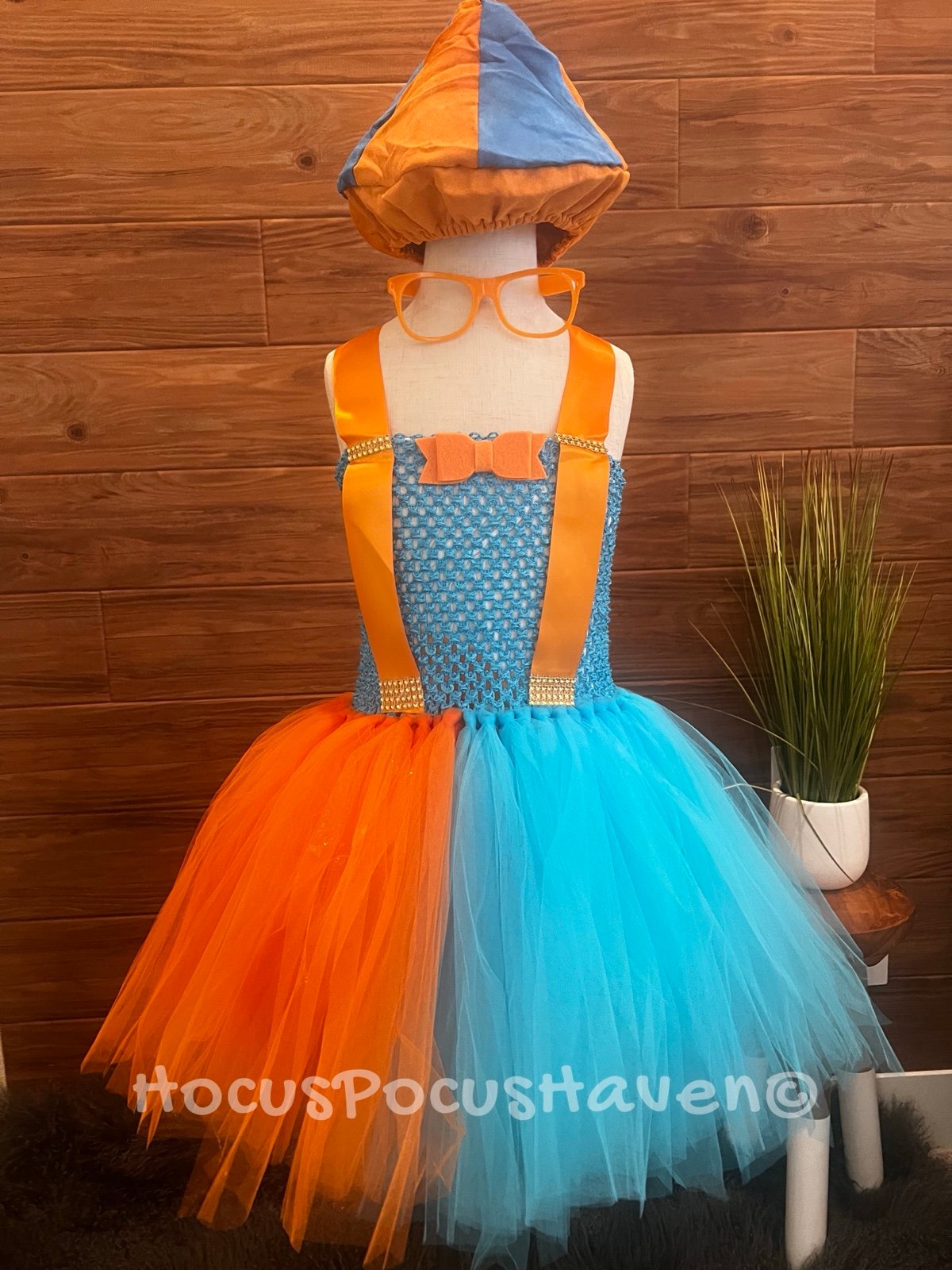 Blippi Costume Girls Size 5/6