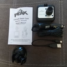 PEAK...2.4-inch dash cam