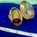 Vintage Max Factor pop up lipstick mirrored compact MOP top