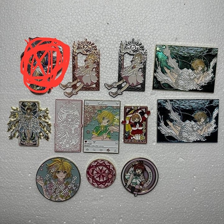 (Bb) namel Pin Bundle Flash Sale Cardcaptor Sakura Enamel pins