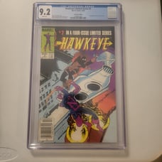 Hawkeye limited series #2 CGC 9.2 1983 MARVEL COMICS