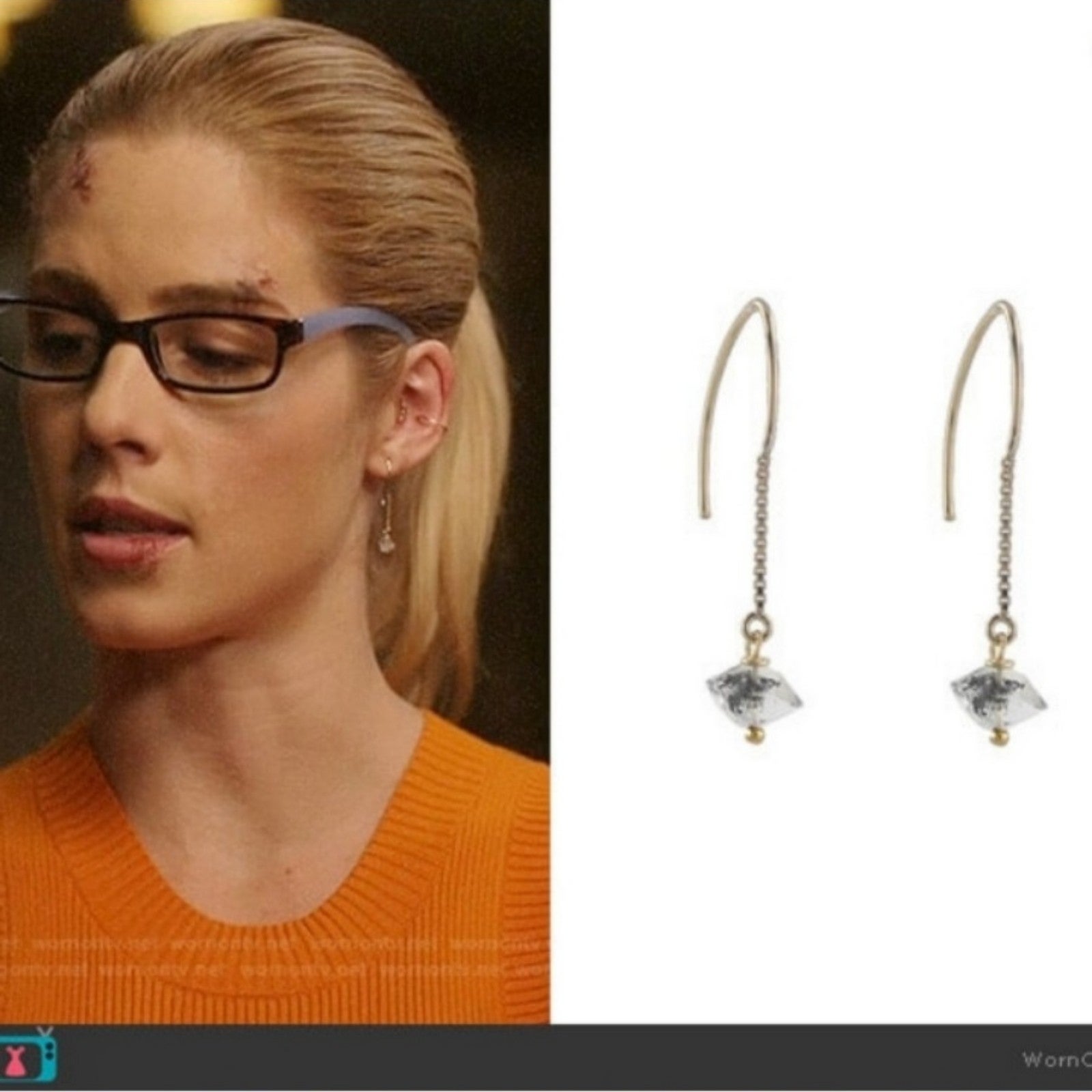 ASO Arrow Felicity Smoak Earrings