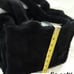 Black Vegan Fur Convertible Handbag