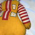 Ronald McDonald cloth vintage doll