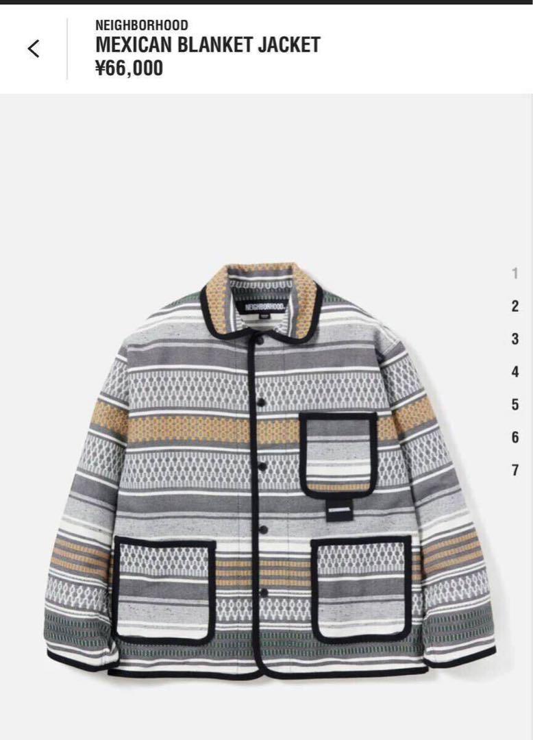 【Rare】NEIGHBORHOOD Mexican Blanket Jacket