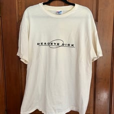 Vintage Deadeye Dick Alternative Rock Band T-Shirt-Size XL