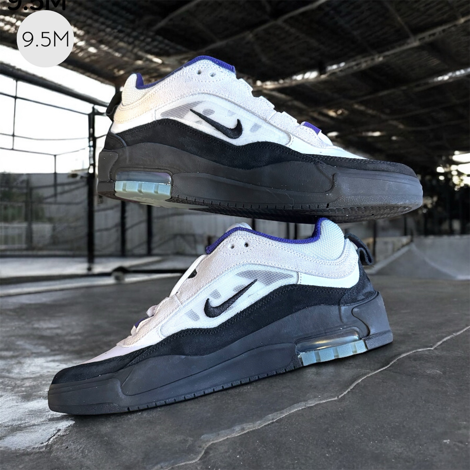 •NEW• Nike SB Air Max Ishod • Size 9.5/ 11W ‘Court Purple’