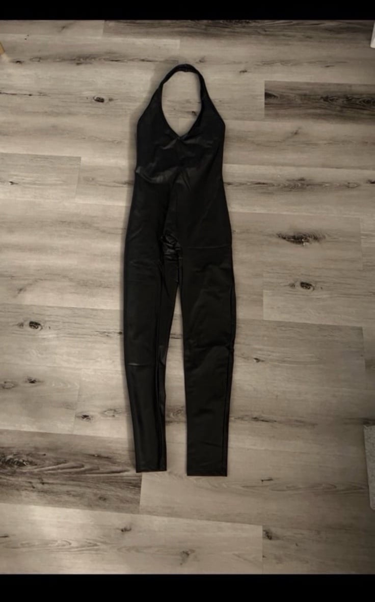 Black American Apparel halter bodysuit M