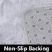 Shaggy Rug Area Rugs for Living Room, Anti-Skid Extra Comfy 2x3 White