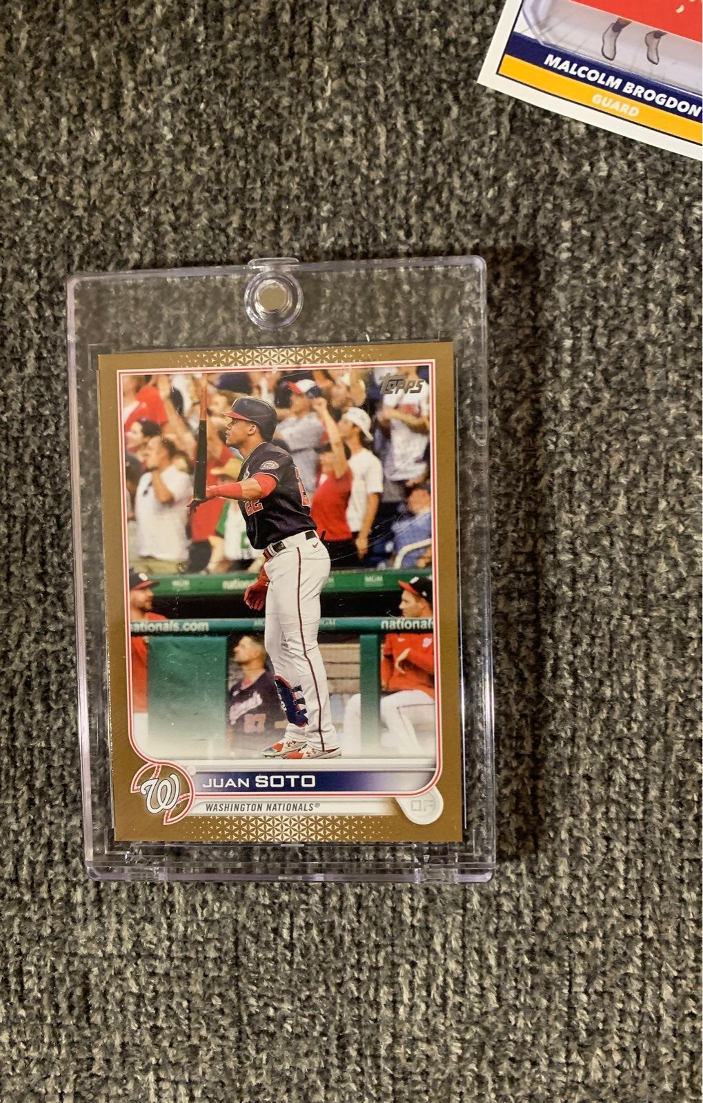 2022 Topps Juan Soto Gold Border