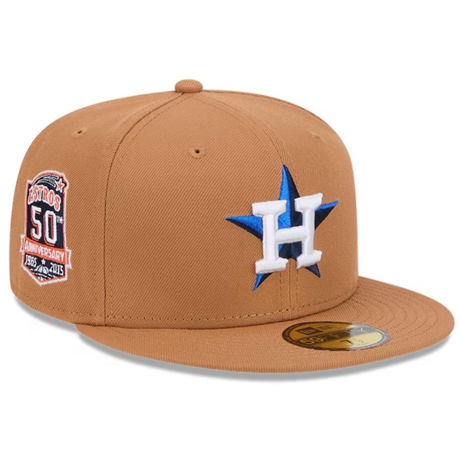 New Era Houston Astros Hat Fitted size 7 3/8