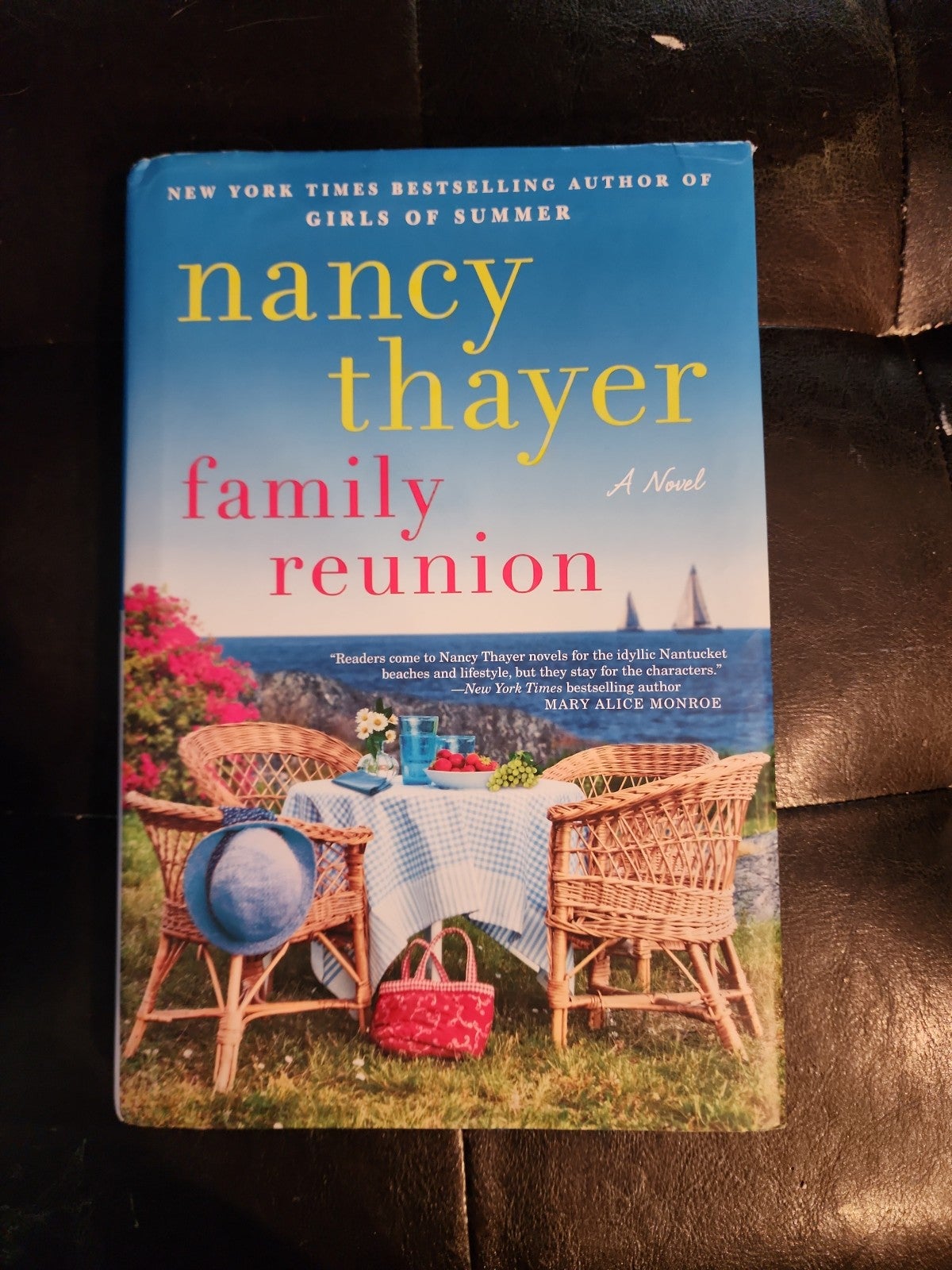 Family Reunion Nancy Thayer hardcover book Beach read Family Reunion Nancy Thayer hardcover book Beach read