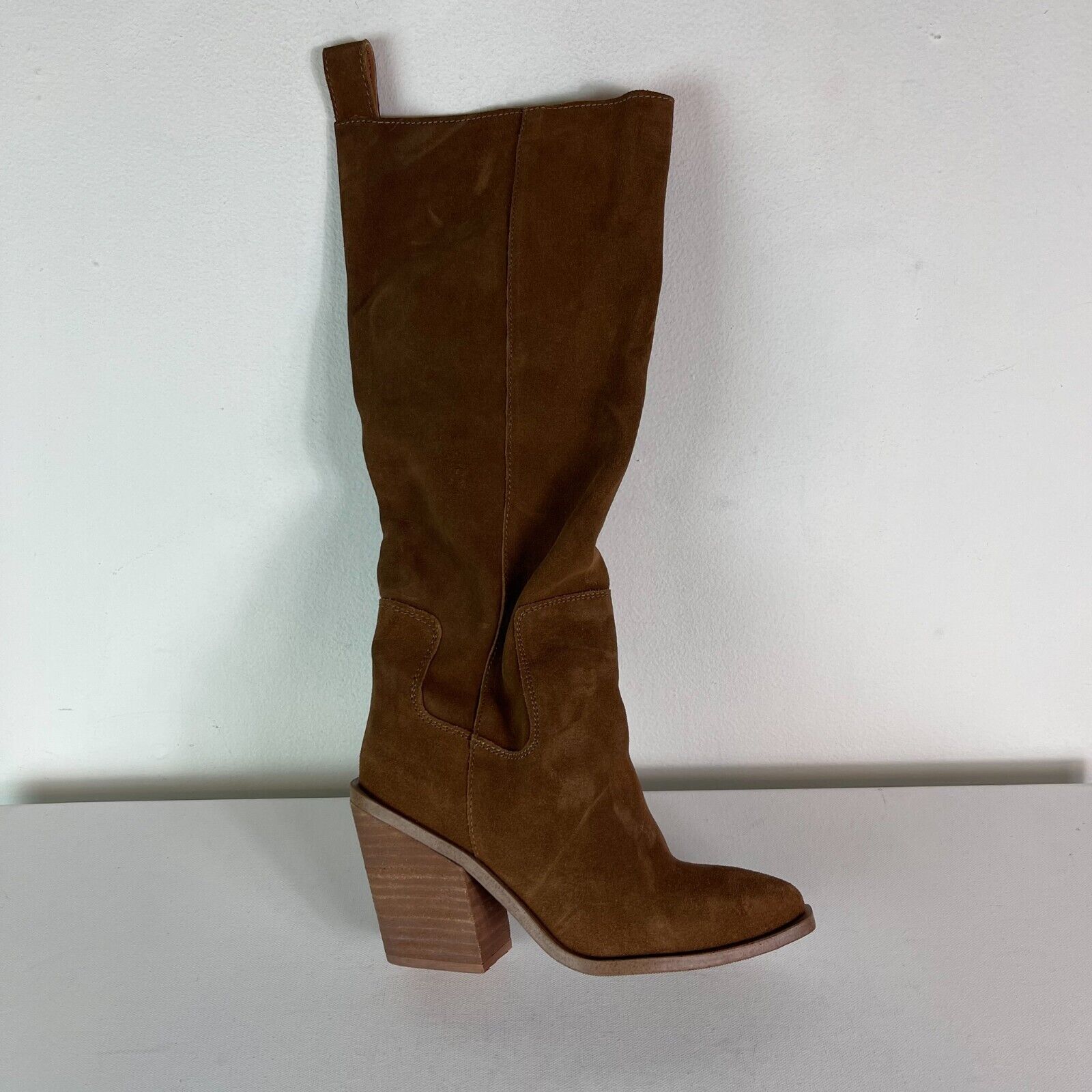 Steve Madden NWOB Women's Seven Knee High Boot Brown Cognac Size 5