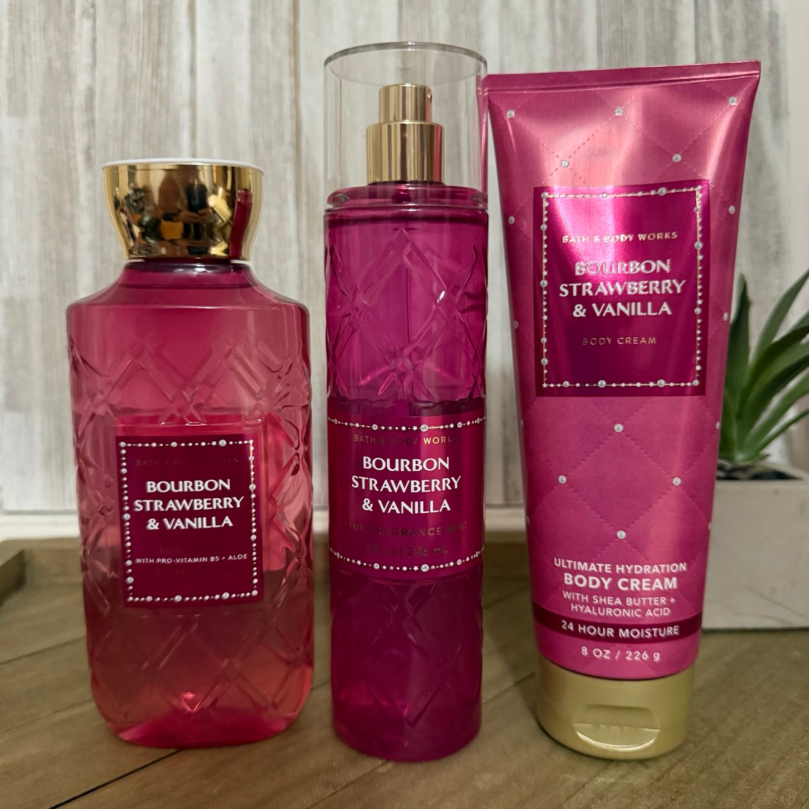 BBW Bourbon Strawberry & Vanilla