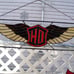 Stained Glass Harley-Davidson